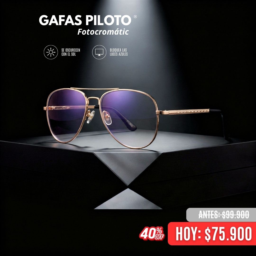 Gafas Piloto Fotocromaticas