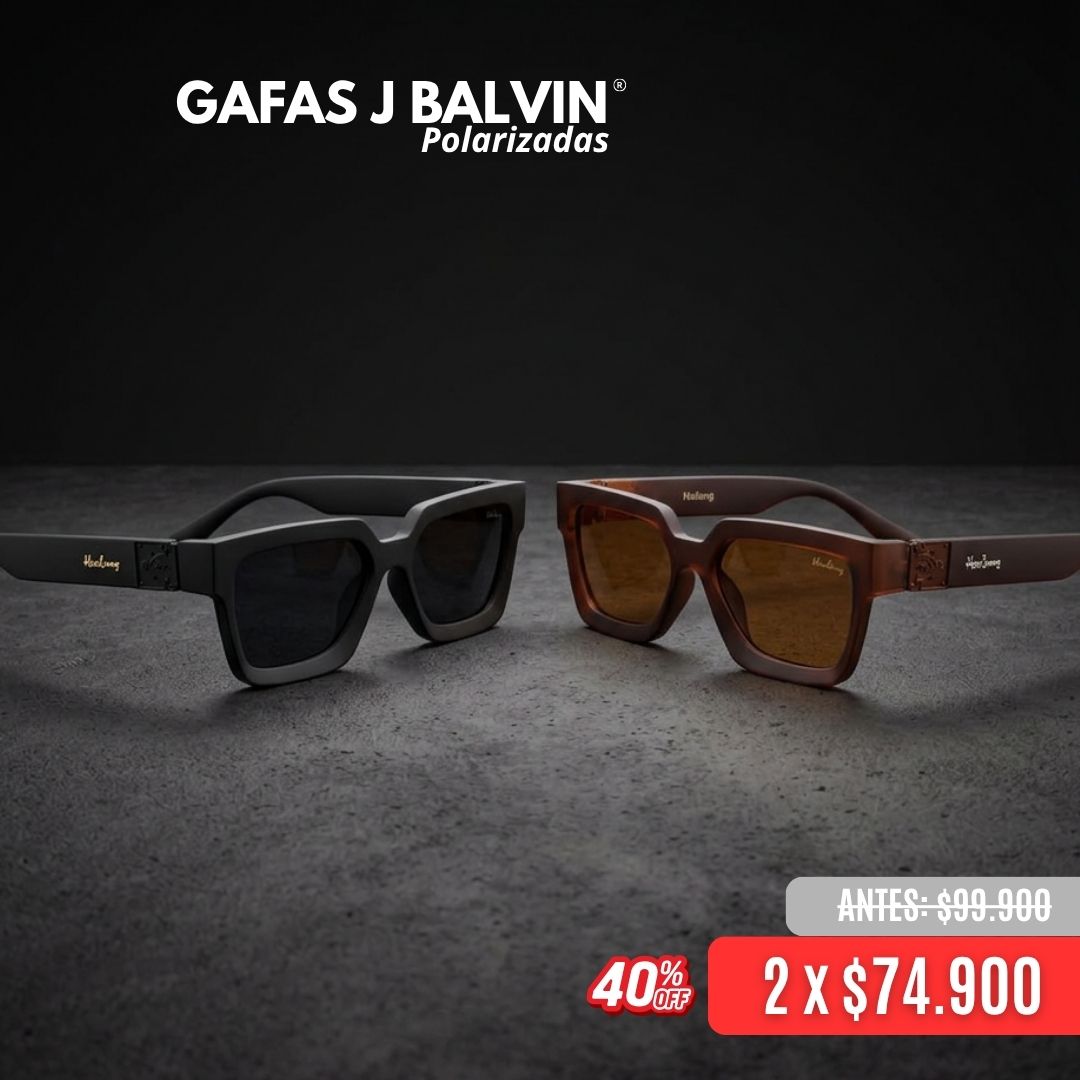 Gafas J Balvin Polarizadas x2